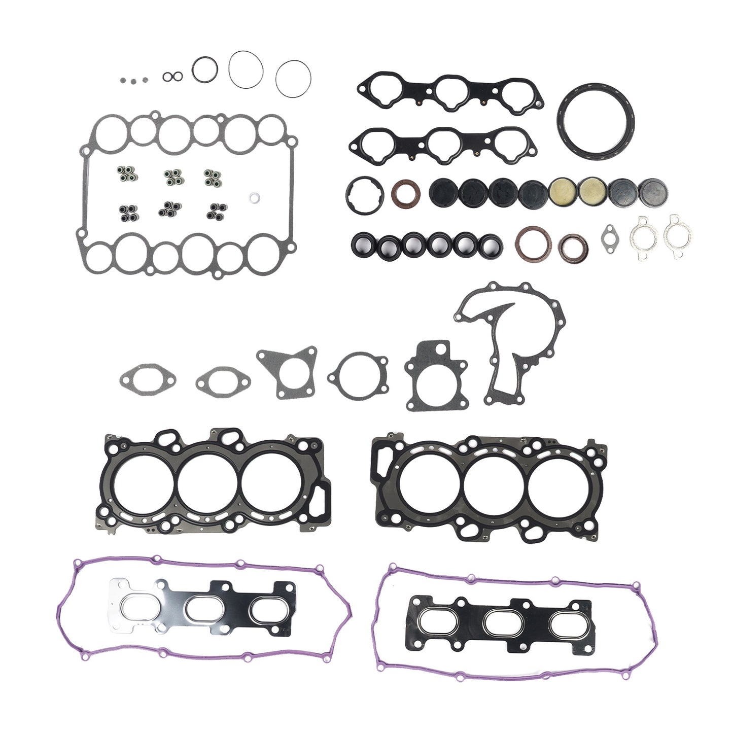 {{ VRS Head Gasket Set Suitable For Holden Rodeo Isuzu V6 3.5 24V 6VD1 6VE1 DOHC }} - Buy Car Parts Online at {{ Kaka Auto Parts }}.