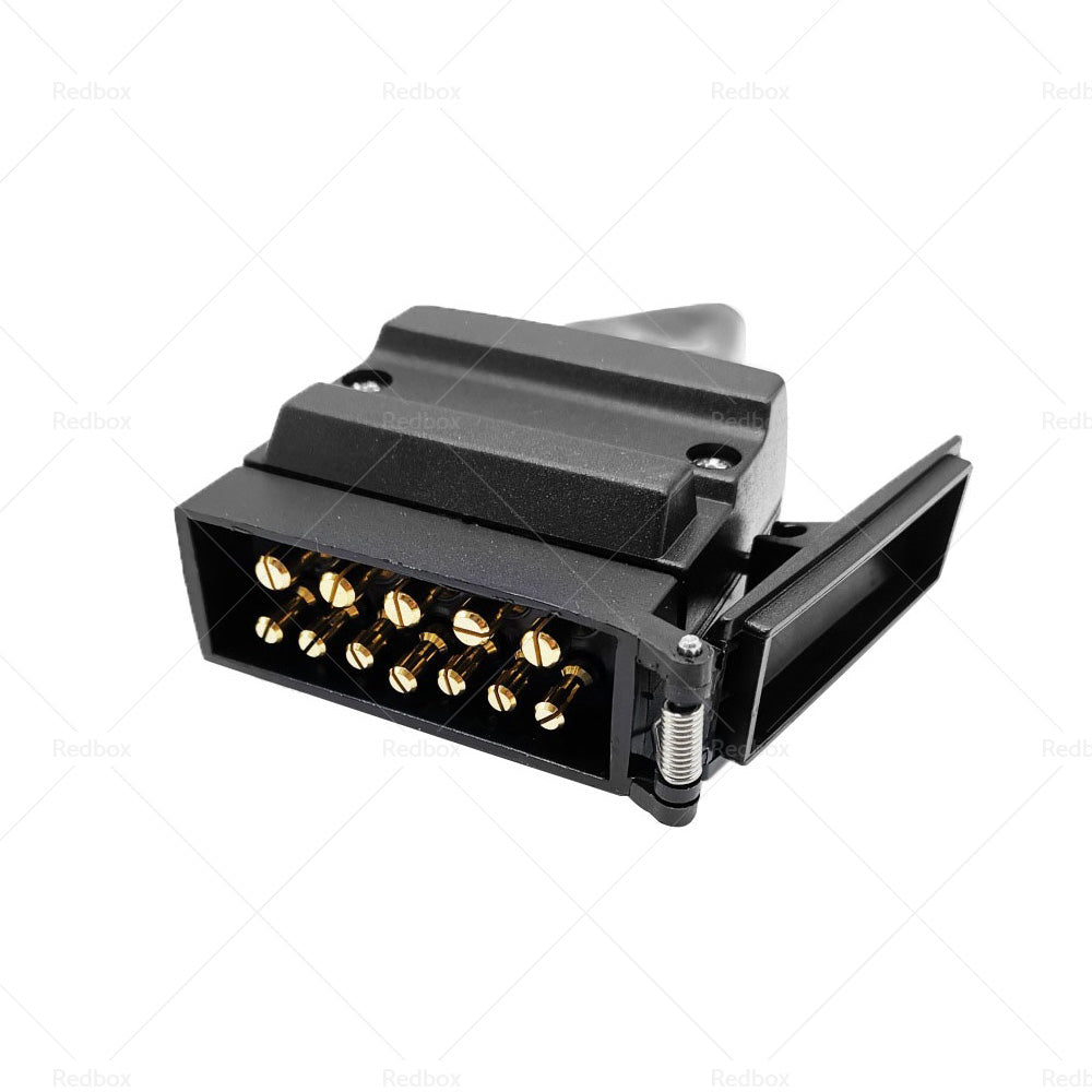{{ Pair 12 Pin Plug and Socket Connectors Suitable For Trailer Camper Caravan 4WD }} - Buy Car Parts Online at {{ Kaka Auto Parts }}.