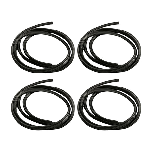4x Front & Rear Door Rubber Seals Suitable For Holden Commodore VN / VP / VR / VS