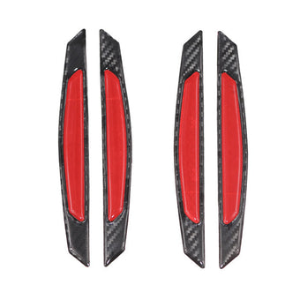 compare product Reflective Carbon Fiber Car Door Edge Guard Bump Protector Sticker Suitable For Universal Use