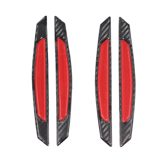 {{ Reflective Carbon Fiber Car Door Edge Guard Bump Protector Sticker Universal }} - Buy Car Parts Online at {{ Kaka Auto Parts }}.