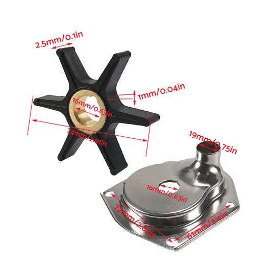 {{ Water Pump Impeller Repair Kit Suitable for Mariner/Force 25 30 40 50 1998鈥慤p }} - Buy Car Parts Online at {{ Kaka Auto Parts }}.