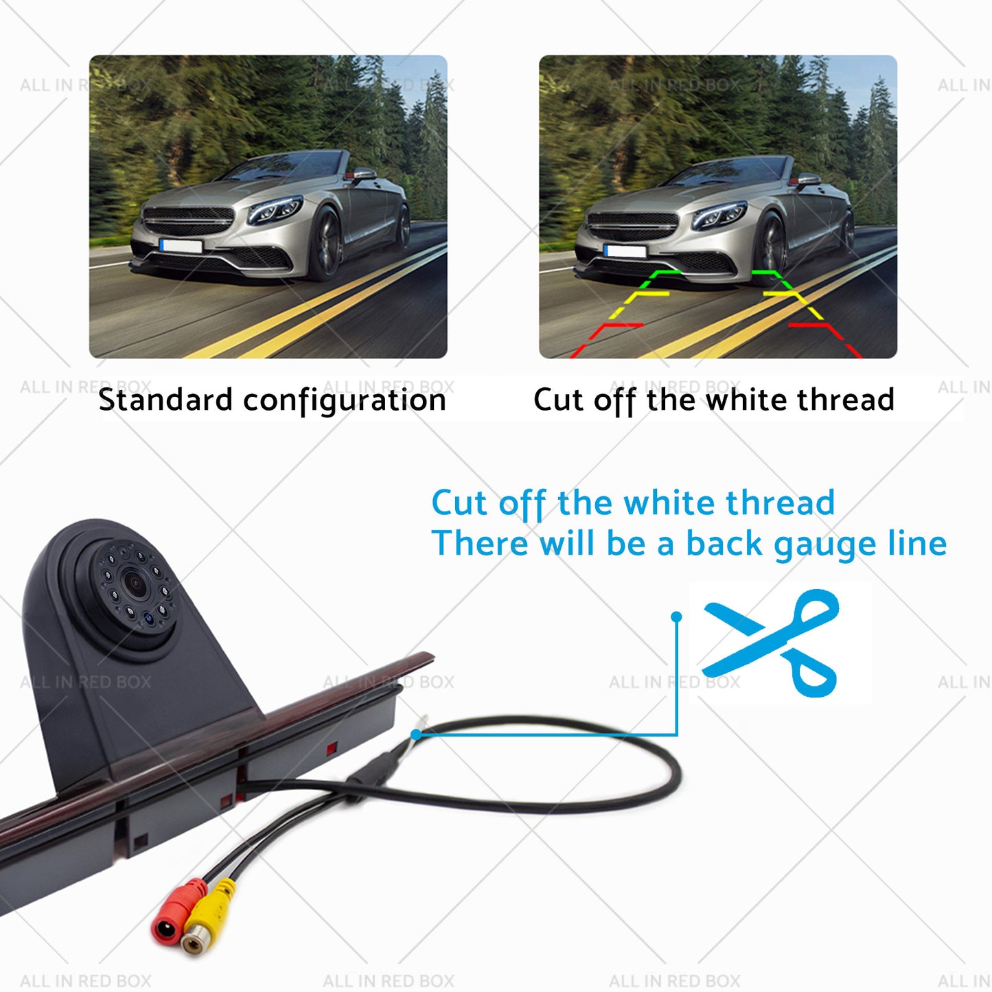 {{ Rear View Brake Light Backup Camera Suitable for Mercedes Benz Sprinter }} - Buy Car Parts Online at {{ Kaka Auto Parts }}.