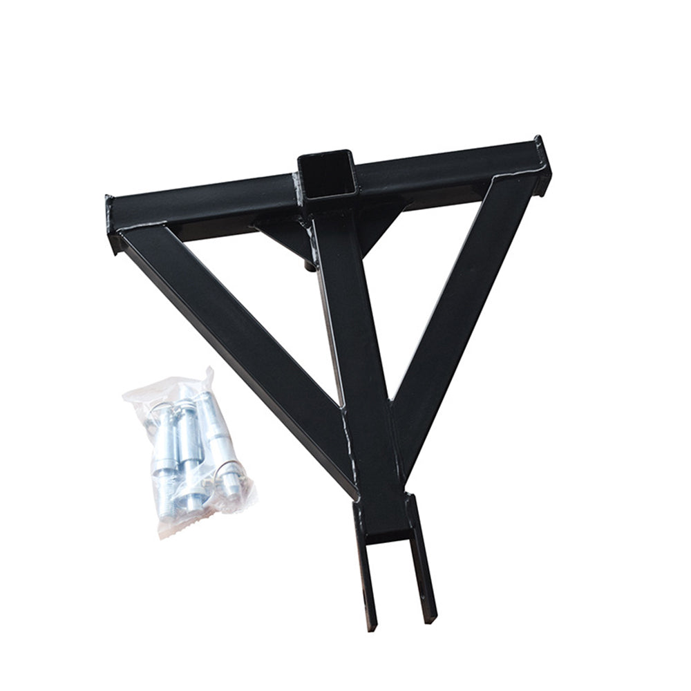 Heavy Duty 3-Point 2" Receiver Trailer Hitch Drawbar Suitable For Cat.1 Tractor Tow Applications