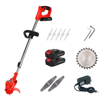 compare product Cordless Grass Trimmer Electric Whipper Snipper Strimmer 7-Blade Suitable For Lawn Care