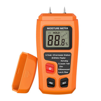 compare product Wood Moisture Meter Damp Detector Digital LCD Timber Humidity Tester Analyzer