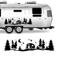 Mountains Adventure Vinyl Decal Sticker Suitable For Camper Van, Motorhome & Caravan