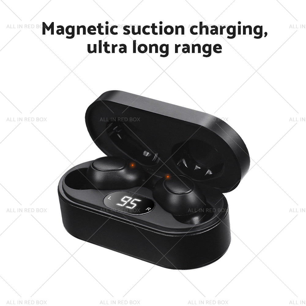 1 pair of digital rechargeable hearing aids, voice amplifier – Silver + Black, in-ear sound amplifiers