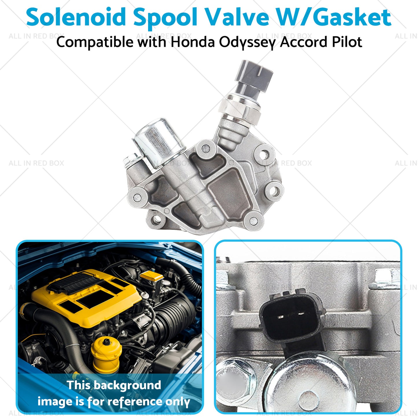 {{ 15810-RKB-J01 Solenoid Spool Valve W or Gasket Suitable for Honda Odyssey 05-07 }} - Buy Car Parts Online at {{ Kaka Auto Parts }}.