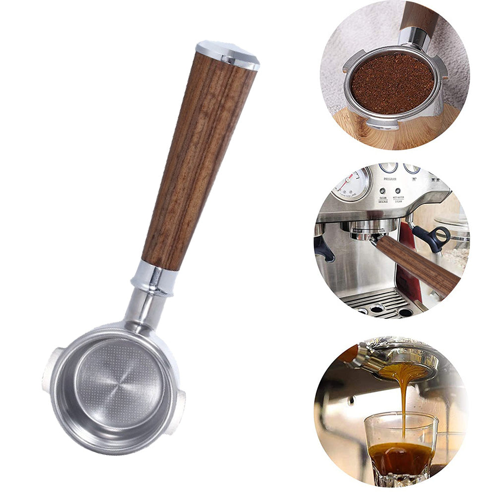 58mm Bottomless Portafilter Group Handle With Basket Suitable For Breville