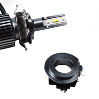 1 Pair LED Headlight H7 Clip Adapter Holder Suitable For Toyota Camry & Mercedes-Benz