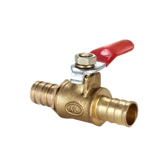 In-Line Fuel Tap Brass 8mm 5/16" Suitable For Motorcycle / Tractor / Quad / Lawn Mower Pump