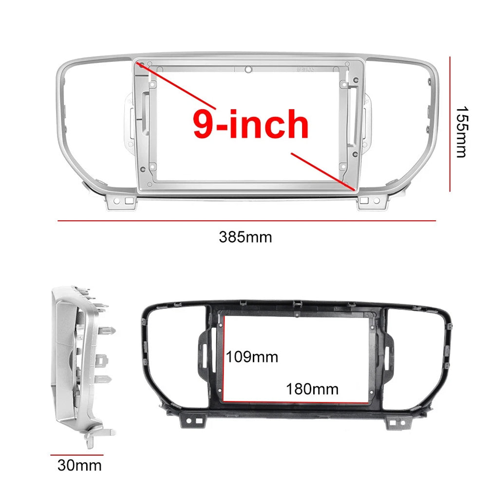 {{ 9 inch CarPlay Android Auto Head Unit Suitable for Kia Sportage 2015–2018 }} - Buy Car Parts Online at {{ Kaka Auto Parts }}.