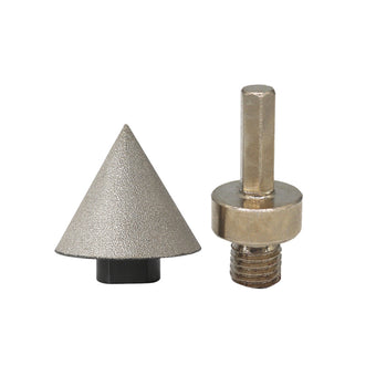 compare product 60° 50mm Diamond Chamfer Finger Bit Suitable For Ceramic Tile Milling & Edge Cutting