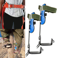 2-Gear Adjustable Safety Tree Climbing Spike Set Suitable For Hunting & Survival Climbing Tools