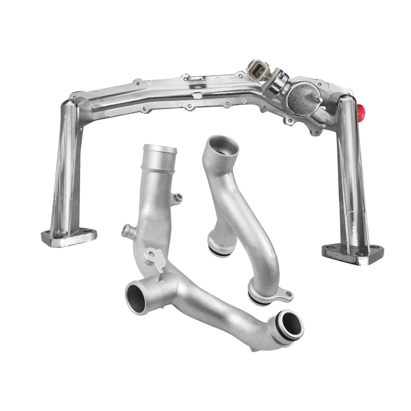 {{ Upgraded Aluminum Coolant Water Pipe Kit Suitable for Land Rover Range Rover 3L }} - Buy Car Parts Online at {{ Kaka Auto Parts }}.