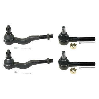 compare product Inner & Outer Tie Rod End Kit 4x Suitable For Mitsubishi Pajero NH/NJ/NK/NL 1991-2020