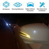 {{ Reflective Carbon Fiber Car Door Edge Guard Bump Protector Sticker Universal }} - Buy Car Parts Online at {{ Kaka Auto Parts }}.