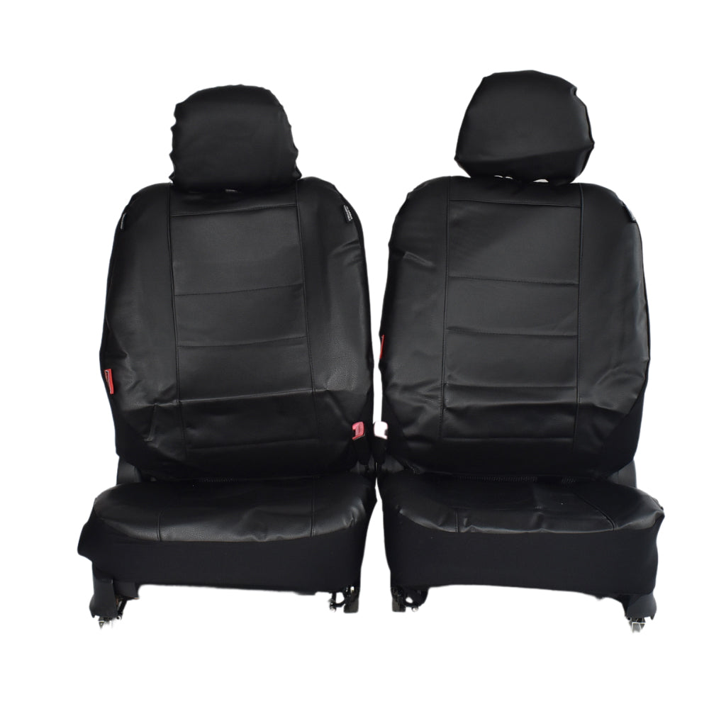 {{ Leather Look Seat Covers Black Suitable For Mazda BT-50 Single Cab 2011-2020 }} - Buy Car Parts Online at {{ Kaka Auto Parts }}.
