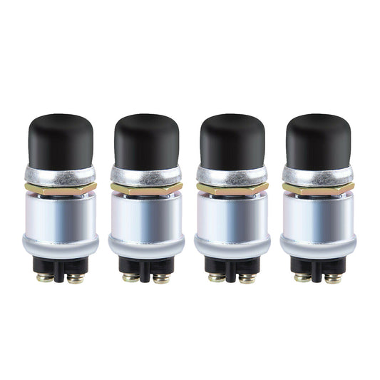 4x 12V Car Ignition Push Button Switch Suitable For Engine Start Track Vehicles Heavy Duty