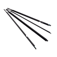 Weatherstrips Window Trim Seal Black Suitable For Toyota LandCruiser 100 / 105 / 120