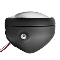 6.5-inch Motorcycle LED Headlight with Spiral Side Mount Bracket Suitable For Cafe Racer Motorcycles