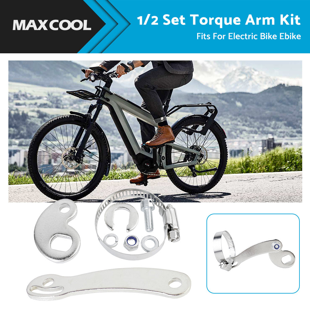 {{ 1/2 Set Torque Arm Kit Front Rear Refit Components Parts For Electric Bike Ebike }} - Buy Car Parts Online at {{ Kaka Auto Parts }}.