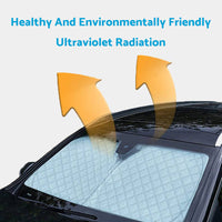 WindScreen Sun Shade Suitable For Ford Everest UA UB 2020-2024 6 Layer Thick