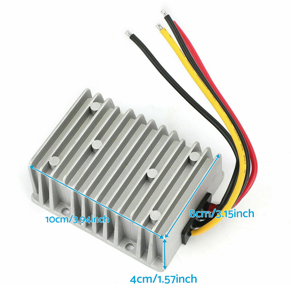 DC-DC Step Up & Step Down Power Converter Regulator 8V-40V to 13.8V 25A 345W Waterproof