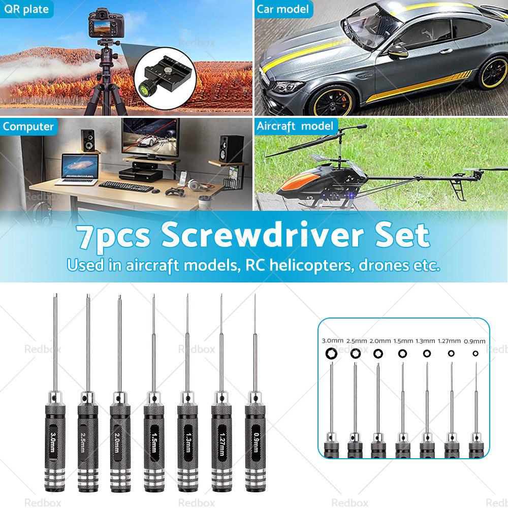 {{ Hex Nut Screwdriver Set Repair Tool Kit for RC Traxxas Car Helicopter Boat Drone }} - Buy Car Parts Online at {{ Kaka Auto Parts }}.