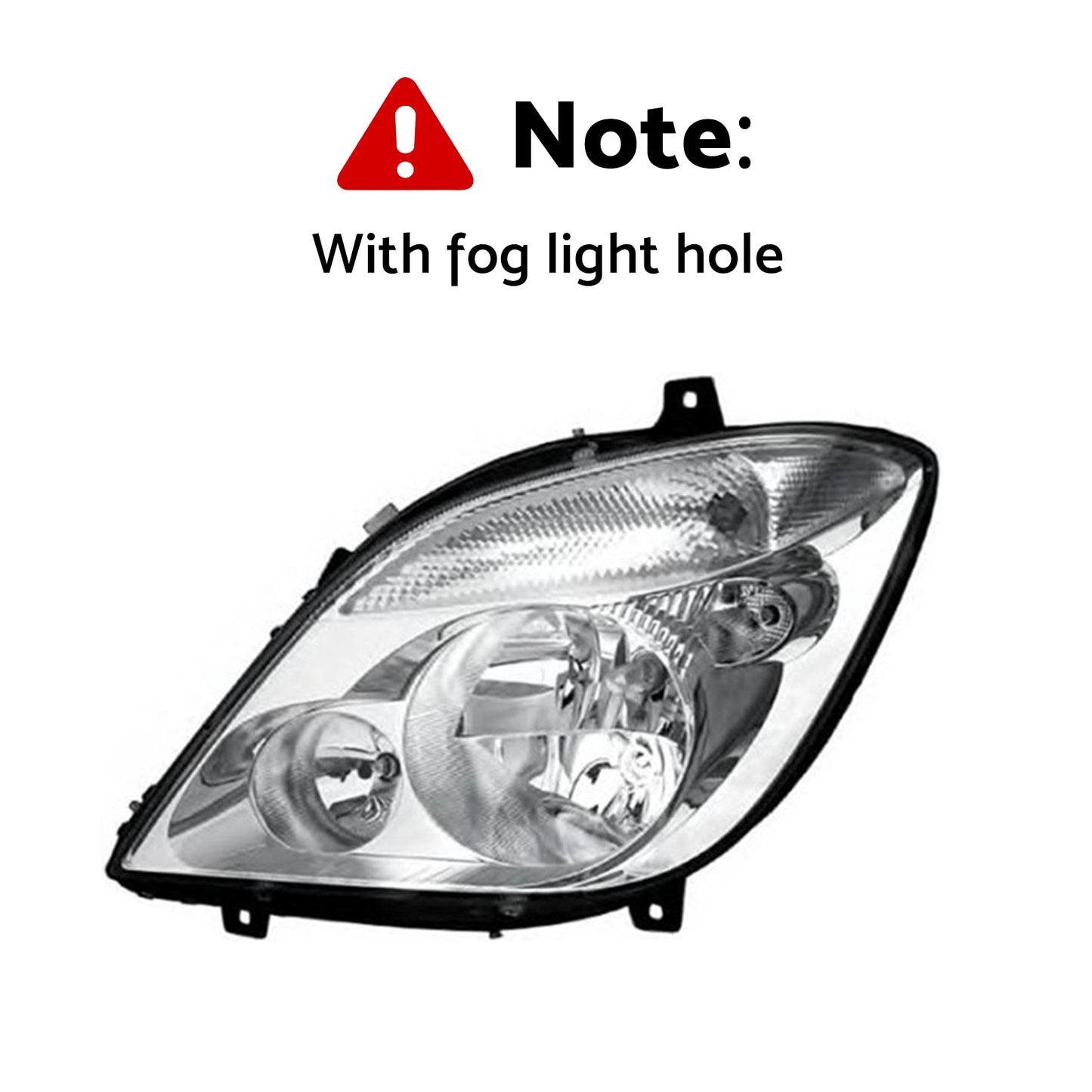 {{ LH+RH Headlights 10-Pin w/ Fog Suitable for Mercedes-Benz Sprinter 2006–2013 }} - Buy Car Parts Online at {{ Kaka Auto Parts }}.