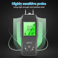 2-Pin Digital LCD Moisture Meter Suitable For Wood, Damp Detection & Caravan Testing