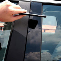{{ 6x Black Pillar Post Cover Trims Suitable for Infiniti G35 G37 Sedan 02-13 }} - Buy Car Parts Online at {{ Kaka Auto Parts }}.