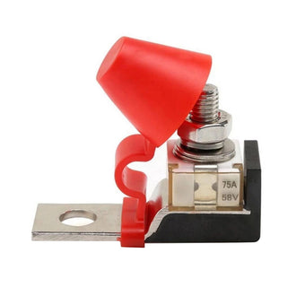 compare product M8 Terminal Fuse Block Stud 8mm 75A 58V Waterproof Fuse Box With Cooling Holes Suitable For Automotive Use