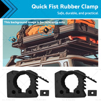 {{ 2x Car Rubber Clamps Bases Adapter 25-45mm Shovel Axe Retainer Fixing Holder }} - Buy Car Parts Online at {{ Kaka Auto Parts }}.