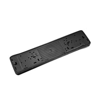 2x European License Plate Cover Frame Holder with Mounting Bracket Suitable For Standard Plates