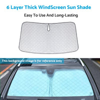 WindScreen Sun Shade Suitable For Ford Everest UA UB 2020-2024 6 Layer Thick