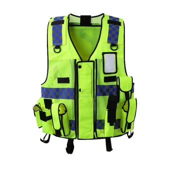 compare product Reflective High-Visibility Safety Vest Suitable For Executive & Worksite Use