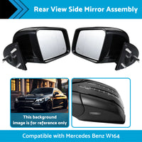 {{ View Side Mirror Assembly Rear Suitable for 05-11 Mercedes Benz W164 X164 ML GL }} - Buy Car Parts Online at {{ Kaka Auto Parts }}.