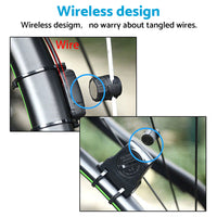 Wireless Mountain Bike Computer LCD Speedometer Odometer Suitable For Bicycle Waterproof