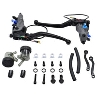 19 RCS CNC Motorcycle Set Brake Master Cylinder Cable Clutch Radial Brake Pump