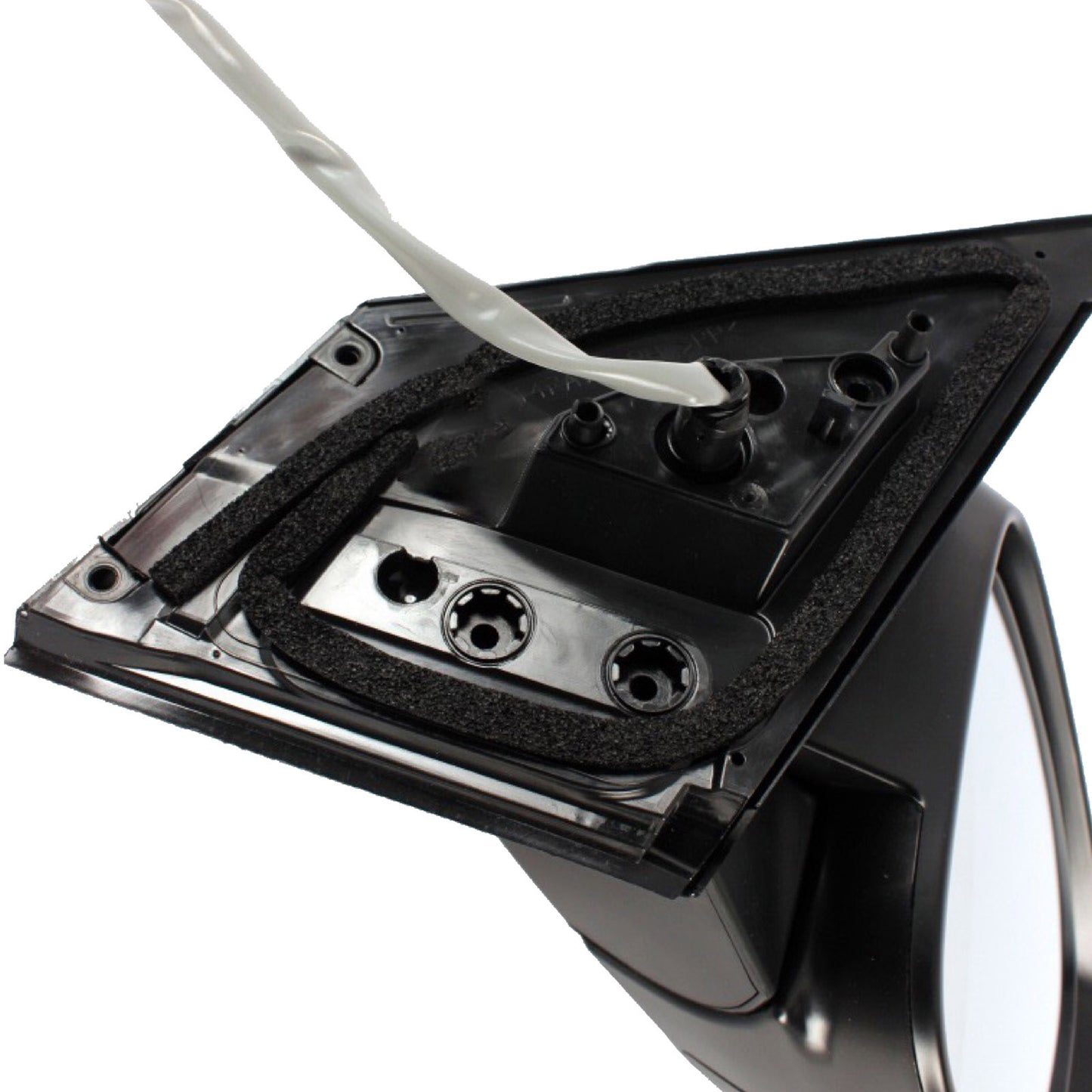 Left Side Black No Autofold Door Mirror Suitable for Toyota RAV4 2013-2018 Black No Autofold Left Side