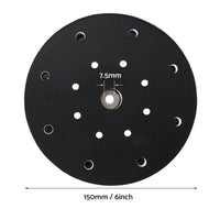 6 Inch 17 Holes Backing Pad Sanding Suitable For Festool Grinder RO1 ES150 ET2