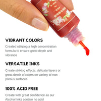 {{ 12 Colours Glitter Pigment Ink Epoxy Resin Colour Pigment Resin Floors Metallic }} - Buy Car Parts Online at {{ Kaka Auto Parts }}.