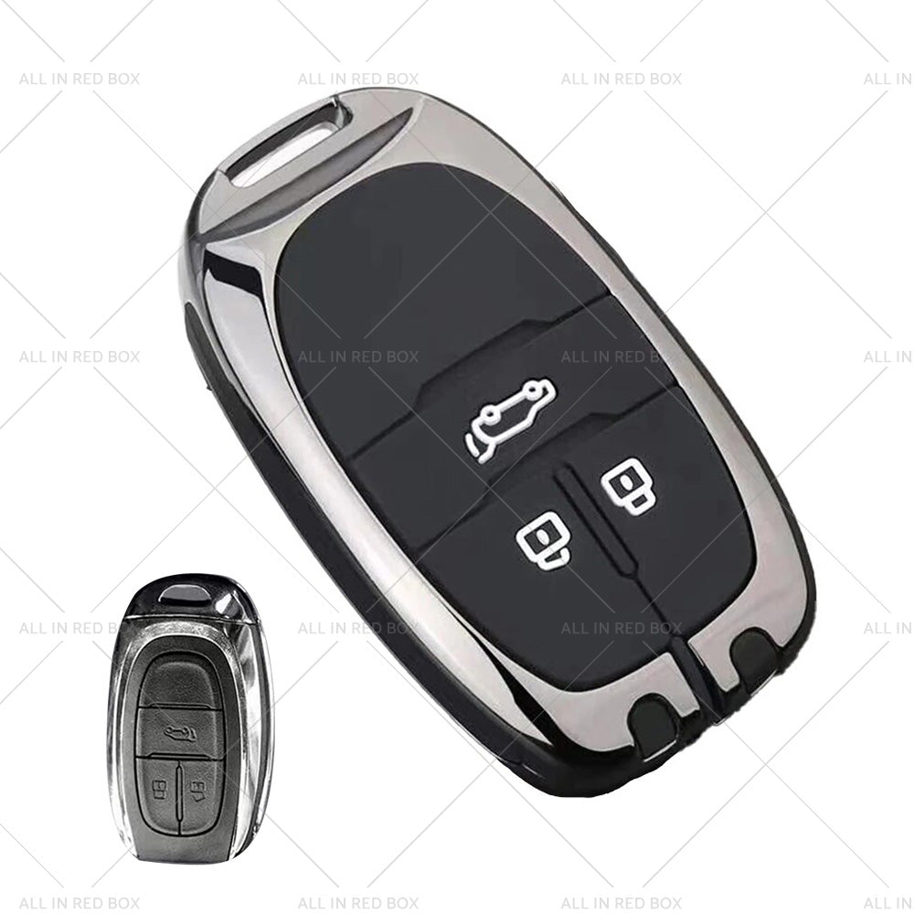 {{ Zinc Alloy Remote Key Fob Case Cover Shell Suitable For LDV D90 3buttons Key Fob }} - Buy Car Parts Online at {{ Kaka Auto Parts }}.