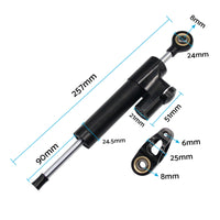 CNC Steering Damper Stabilizer Suitable For Honda / Yamaha / Kawasaki Motorcycles