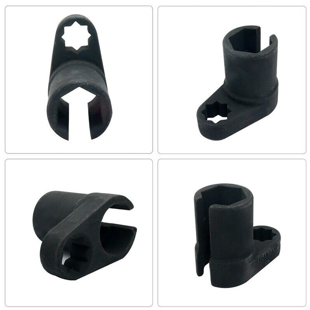 {{ Universal 22mm 1 or 2 inch  O2 Oxygen Sensor Offset Wrench Flare Nut Socket Removal Tool }} - Buy Car Parts Online at {{ Kaka Auto Parts }}.