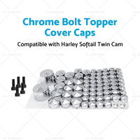 {{ Chrome Bolt Topper Cover Caps Suitable for Harley Twin Cam Softail 07-13 }} - Buy Car Parts Online at {{ Kaka Auto Parts }}.