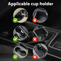 2-in-1 Universal Car Cup Holder Phone & GPS Mount Suitable For Adjustable 360° Angle