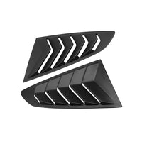 {{ 2x Side Window Louvers Sun Shade Cover Suitable For Ford Mustang 2015-2022 }} - Buy Car Parts Online at {{ Kaka Auto Parts }}.